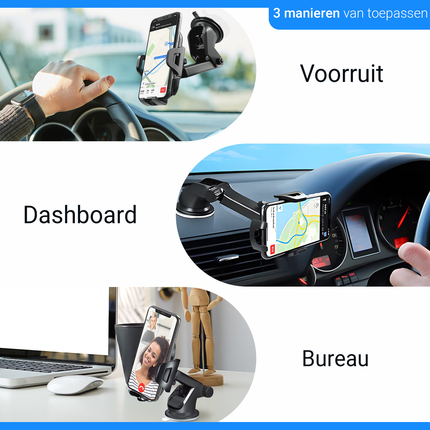 Telefoonhouder Met Zuignap